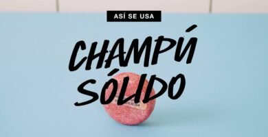 ¿Cómo se usa el shampoo en barra?