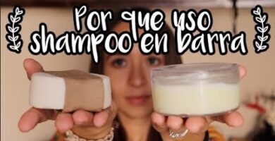 ¿El shampoo en barra se usa diferente en agua dura?