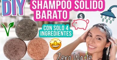 ¿Es mejor un shampoo en barra con ingredientes veganos?