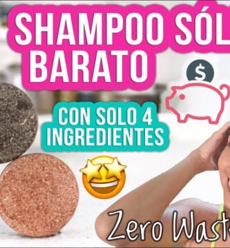 Qué hacer si el hacer espuma con shampoo sólido para prolongar su duración